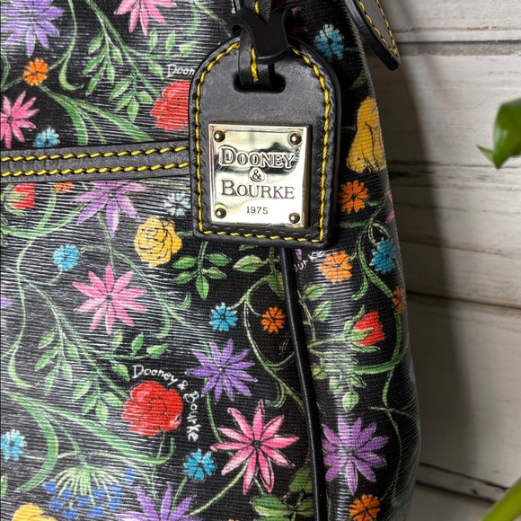 Dooney & Bourke Multicolor Floral Hobo Bag - Picture 2 of 12